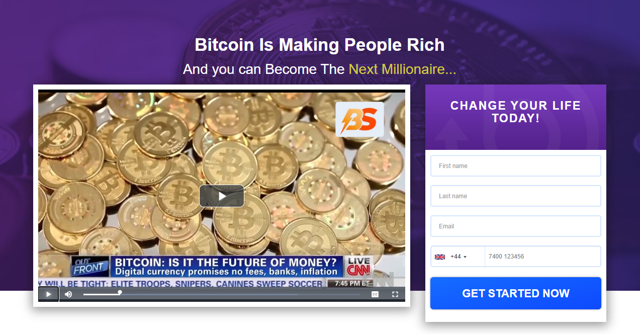Bitcoin Bank Screenshot